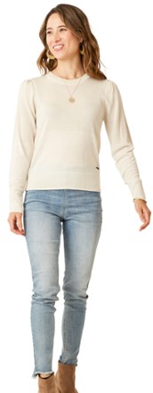 Carve Designs - Reese Sweater - Womens - BIRCH PINSTRIPE
