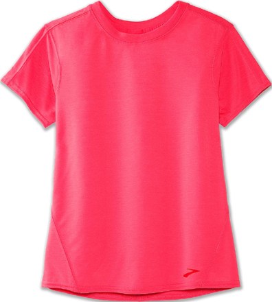 Brooks - Distance T-Shirt - Womens - FLUORO PINK