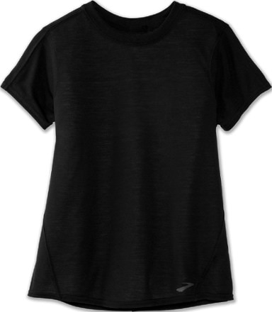 Brooks - Distance T-Shirt - Womens - BLACK