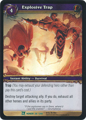 Explosive Trap