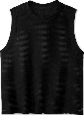 Brooks - Further Tank Top - Womens - BLACK