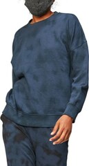 Threads 4 Thought - Cathy Oversized Cloud Tie-Dye Crew-Neck Pullover - Women's - NIGHT SKY/BLACK