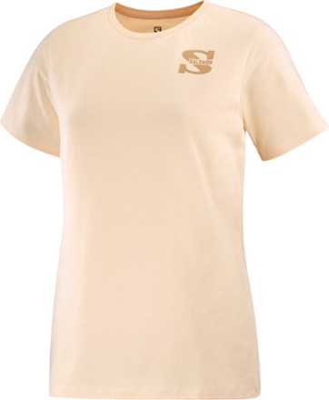 Salomon - Outlife Small Logo T-Shirt - Womens - NUDE