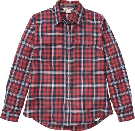 ExOfficio - Madison Midweight Flannel Shirt - Womens - TEA ROSE