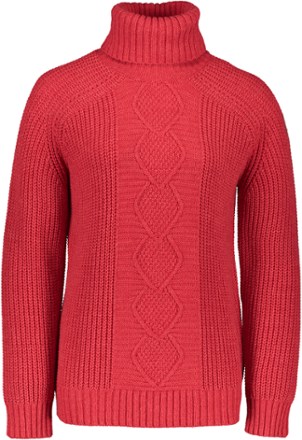 Obermeyer - Remy Turtleneck Sweater - Womens - HIBISCUS