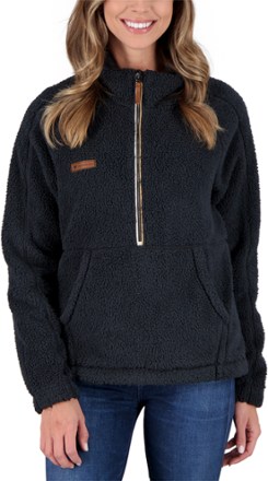 Obermeyer - Piper Sherpa Pullover - Womens - BLACK