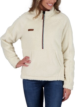 Obermeyer - Piper Sherpa Pullover - Womens - QUARTZ