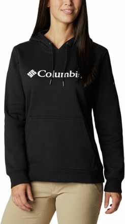 Columbia - Logo Hoodie - Womens - BLACK