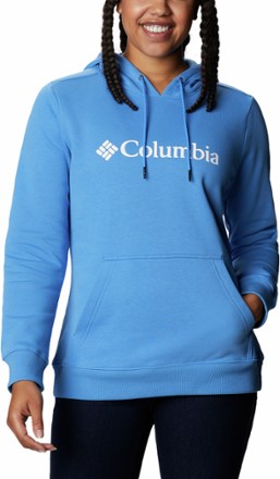 Columbia - Logo Hoodie - Womens - HARBOR BLUE