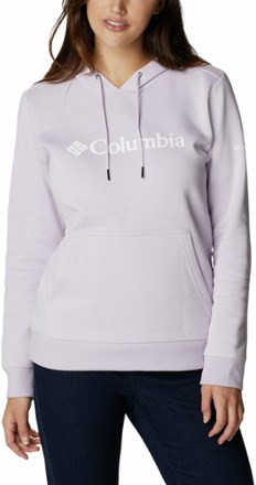 Columbia - Logo Hoodie - Womens - PALE LILAC