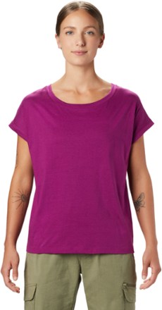 Mountain Hardwear - Tomomi T-Shirt - Womens - BERRY GLOW