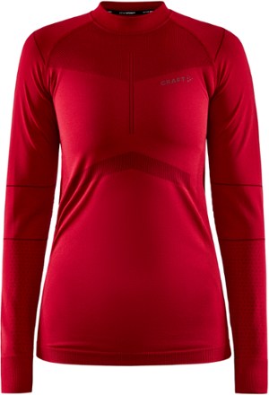 Craft - Active Intensity Base Layer Top - Womens - MACHINE/RHUBARB