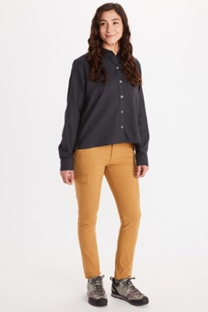Marmot - Barrie Lightweight Long-Sleeve Flannel Shirt - Womens