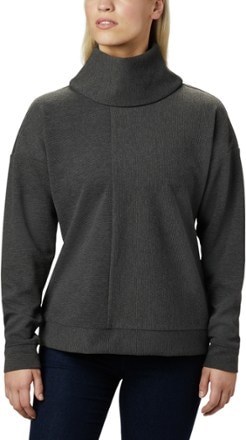 Columbia - Firwood Ottoman Pullover Shirt - Womens - SHARK HEATHER