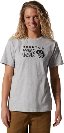 Mountain Hardwear - Logo T-Shirt - Mens - HARDWEAR GREY HEATHER