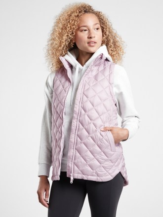 Athleta - Whisper Featherless Insulated Vest - Womens - SHASTA PURPLE