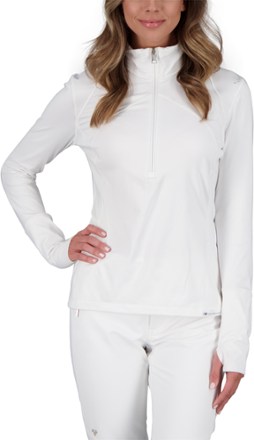 Obermeyer - Anya SC Half-Zip Pullover - Womens - WHITE