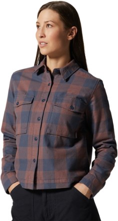 Mountain Hardwear - Moiry Shirt Jacket - Womens - BLUE SLATE
