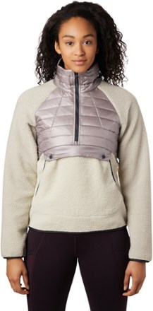 Mountain Hardwear - Altius Hybrid Pullover - Womens - MYSTIC PURPLE