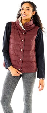 Carve Designs - Silverton Reversible Down Vest - Womens
