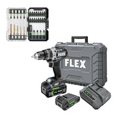 FLEX - undefined - 24-Volt 1/4' Impact Driver With Turbo Starter Kit