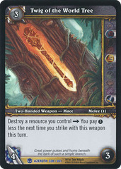 Twig of the World Tree - Foil