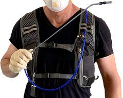 ExtremeMist - 4483489 - Portable Sanitizing System Kit (Large) Gray