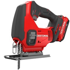 CRAFTSMAN - CMCS600D1 - V20 20-volt Max-Amp Variable Speed Keyless Cordless Jigsaw (Battery Included)