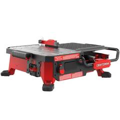 CRAFTSMAN - CMCS4000M1 - 7-in 30-Amp Tabletop Sliding Table Tile Saw