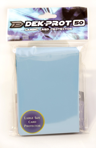Dek Prot 50ct. Standard Sleeves - Aqua Blue