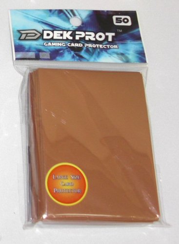 Dek Prot 50ct. Standard Sleeves - Mocha Brown