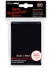 Ultra Pro 60ct Yugioh Sized Sleeves - Black