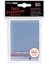 Ultra Pro Small Size Sleeves - Clear - 60ct