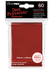 Ultra Pro 60ct Yugioh Sized Sleeves - Red