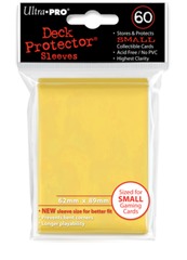 Ultra Pro 60ct Yugioh Sized Sleeves - Yellow