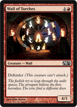 Wall of Torches