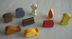 Animeeples: Deluxe Euro Token Set