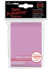 Ultra Pro Standard Deck Protector Sleeves Pink 50ct