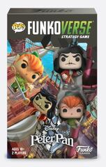 Pop! Funkoverse Strategy Game: Peter Pan 100 2-Pack