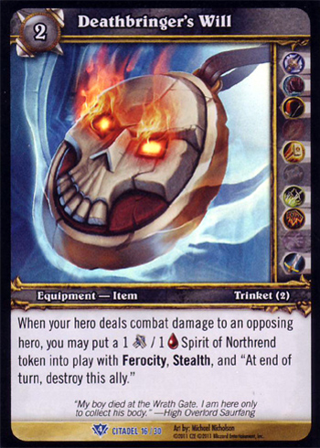 Deathbringers Will