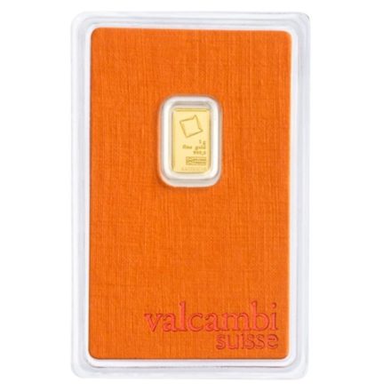 Valcambi 1 gram Gold Bar