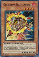 Gladiator Beast Laquari - TU05-EN002 - Super Rare - Unlimited Edition