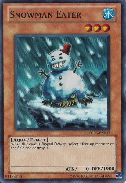 Snowman Eater - TU05-EN003 - Super Rare - Unlimited Edition