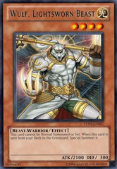 Wulf, Lightsworn Beast - TU05-EN007 - Rare - Unlimited Edition