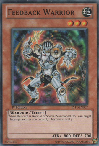 Feedback Warrior - YS11-EN007 - Commun - 1ere edition // Starter Deck: Dawn of the Xyz