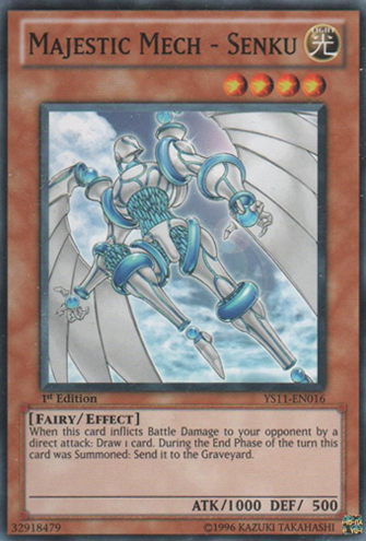 Majestic Mech - Senku - YS11-EN016 - Commun - 1ere edition // Starter Deck: Dawn of the Xyz