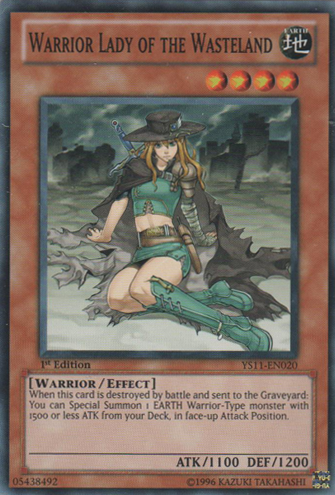 Dame guerriere des Terres desolees - YS11-EN020 - Common - 1ere edition // Starter Deck: Dawn of the Xyz