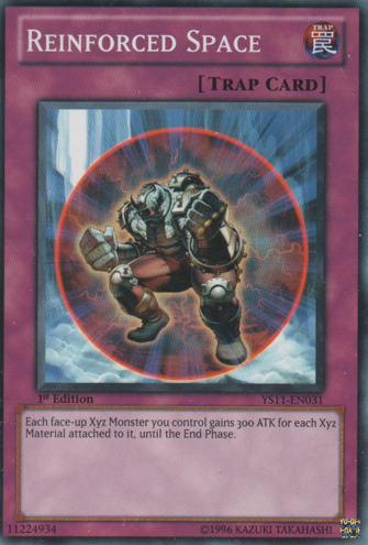 Espace renforce - YS11-EN031 - Commun - 1ere edition // Starter Deck: Dawn of the Xyz