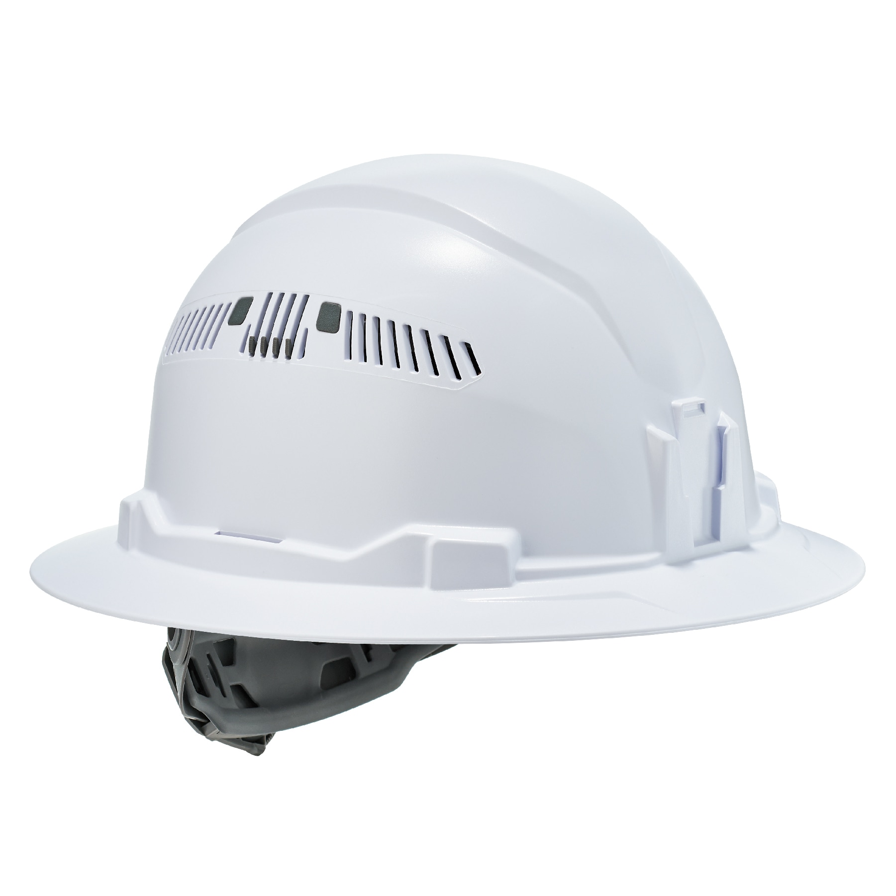 Skullerz - 60154 - Quick Adjusting Ratchet White Hard Hat