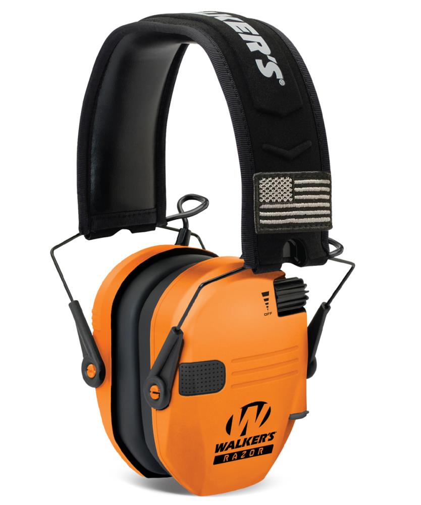 Walkers - SF-RSEMPAT-BLZ - Razor Muff-Patriot-Blaze Orange